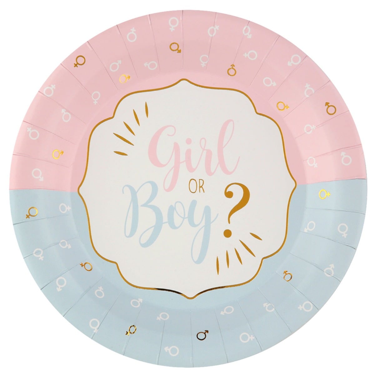 Assiettes Girl or Boy (10 pcs)
