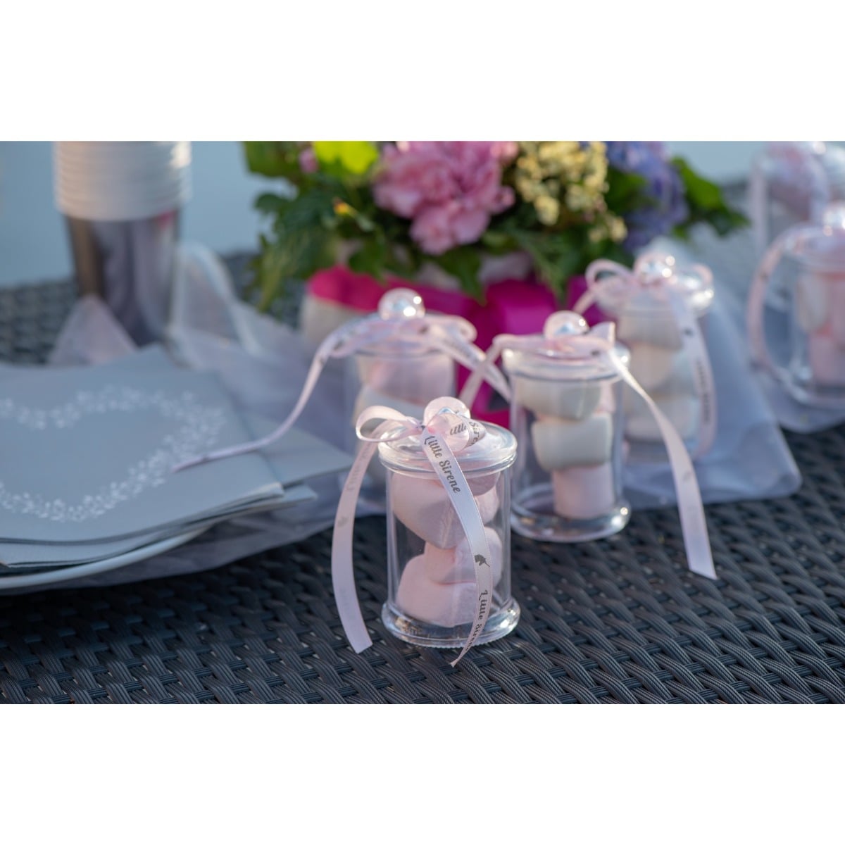 Ruban satin - Rose (25m)
