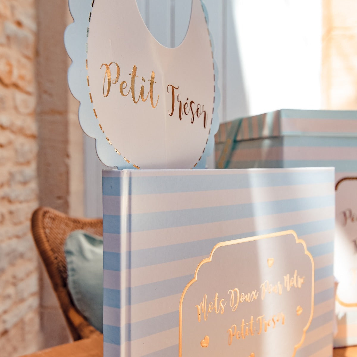 Kit Photo booth Baby Shower - Garçon (11pcs)