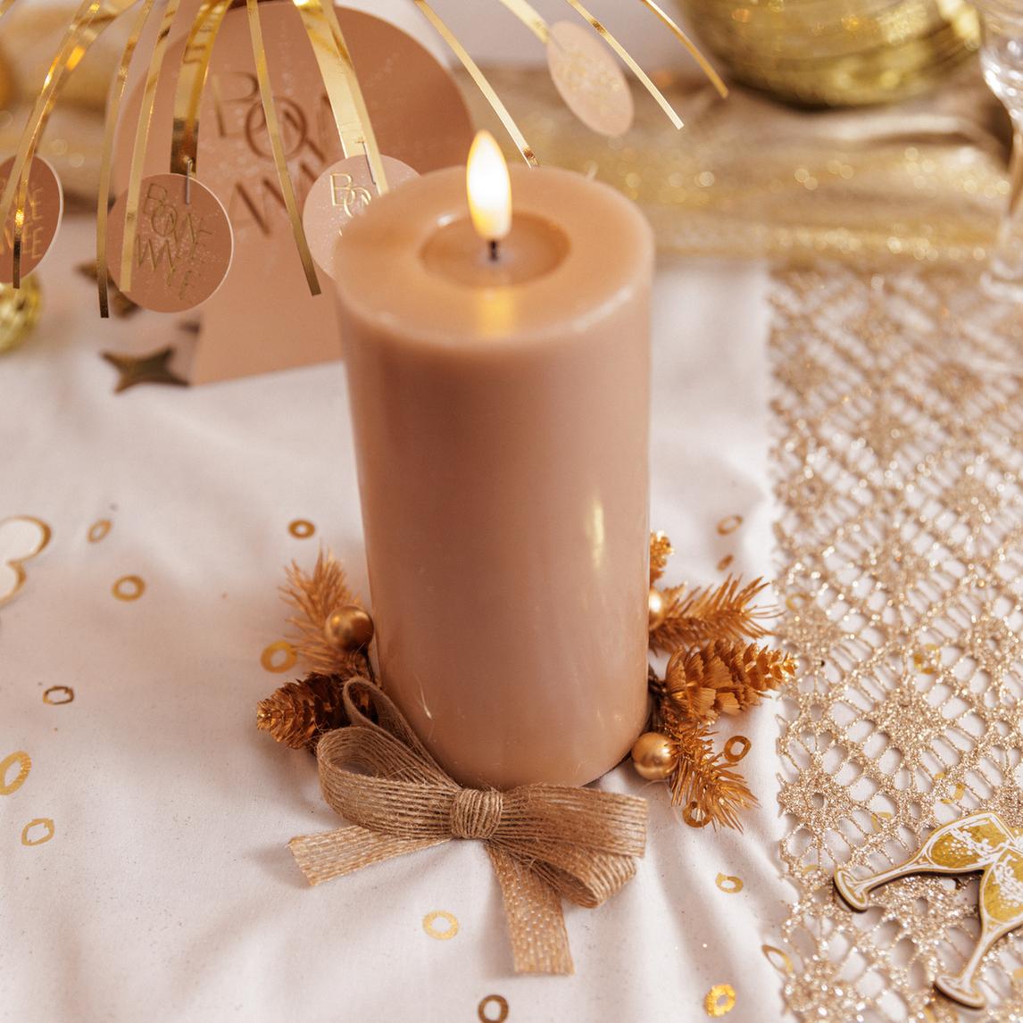 Confettis en bois - "Bonne Année"
