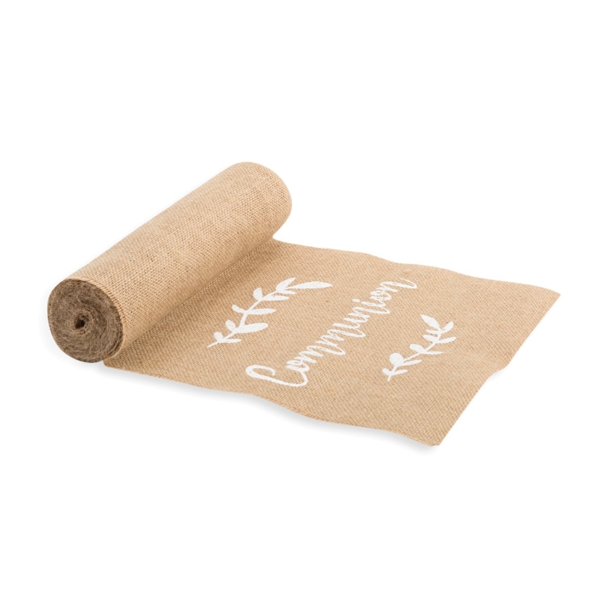 Chemin de table en jute - Communion (5m)