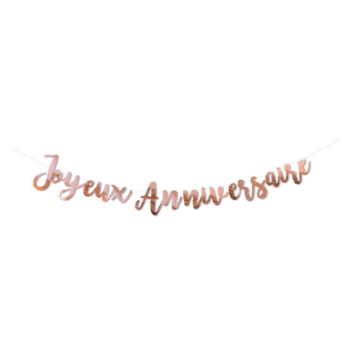 Guirlande Joyeux Anniversaire Rosegold