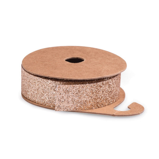 Ruban adhésif paillettes Rosegold