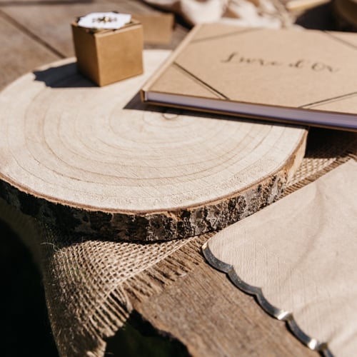 Rondin en bois - 30cm