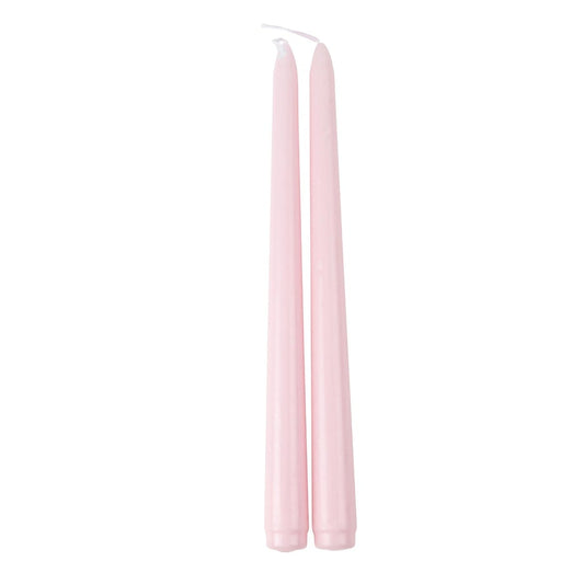 Bougie Chandelier Rose 25cm (2pcs)