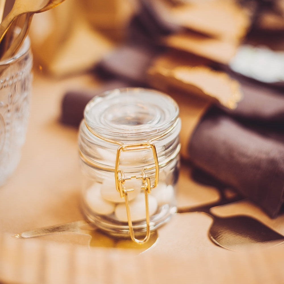 Pot en verre or (100ml)