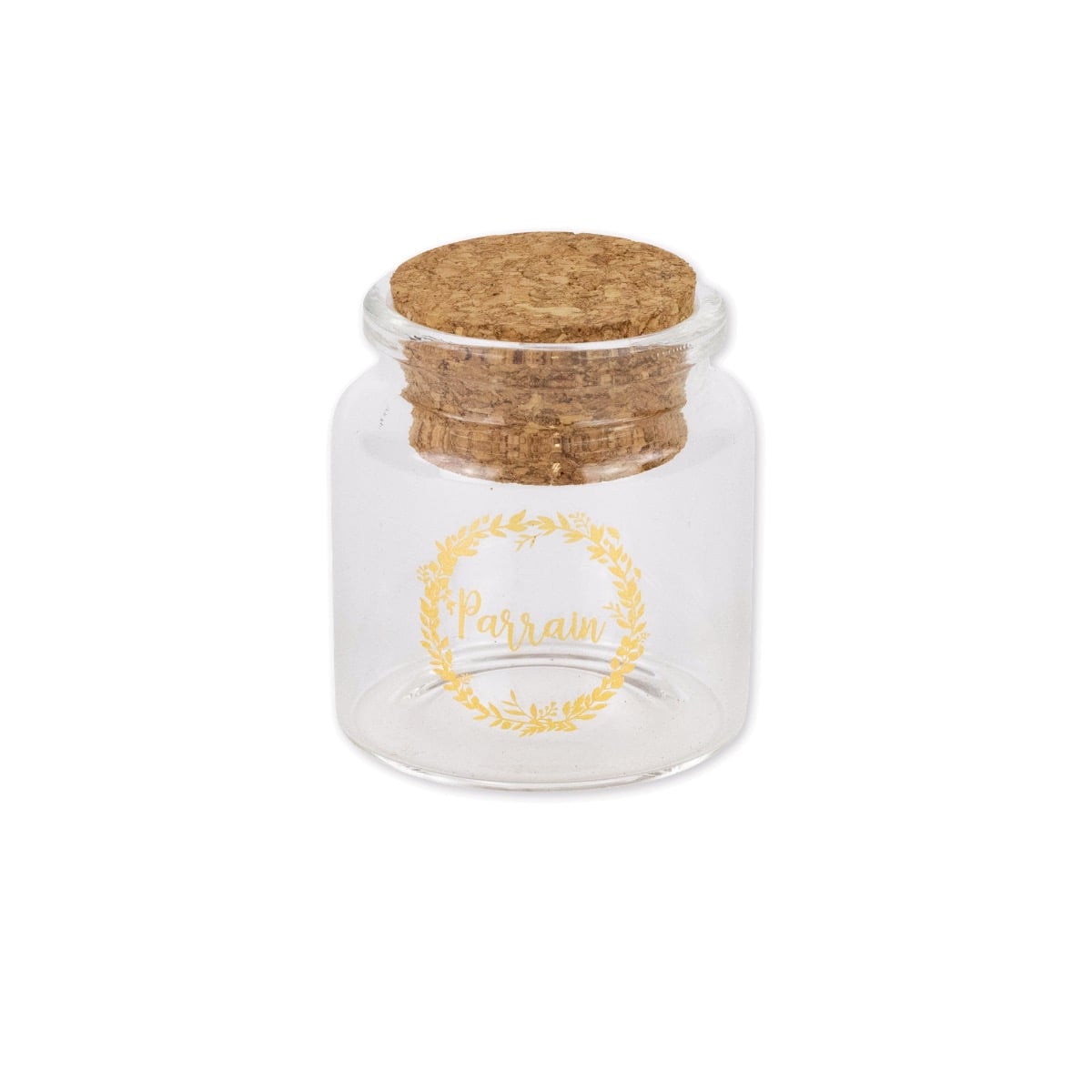 Fiole en verre - Parrain
