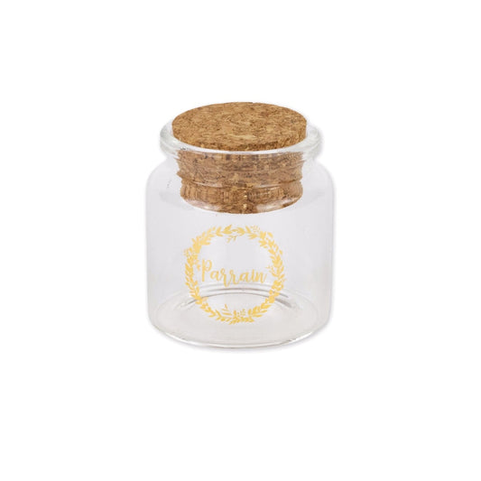 Fiole en verre - Parrain