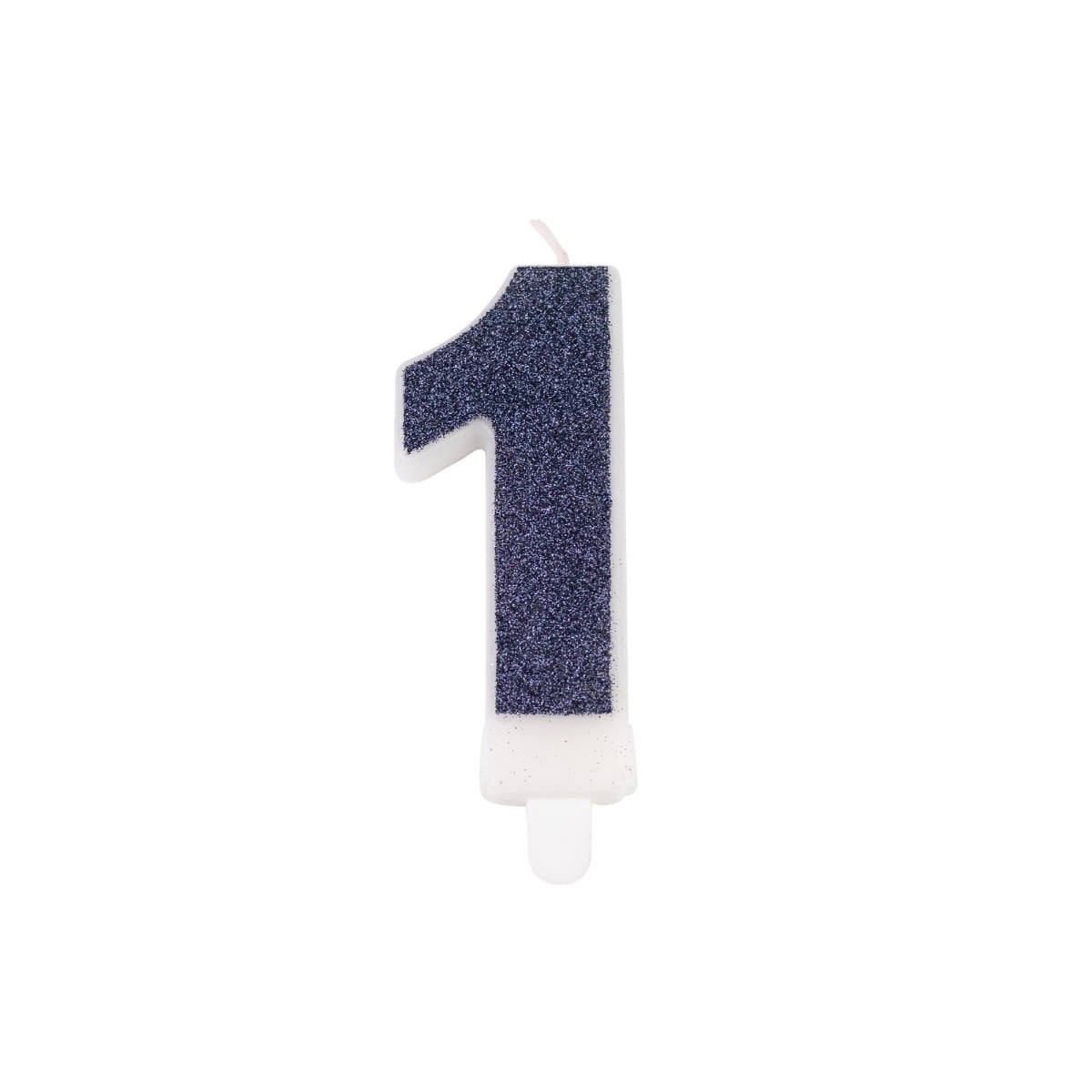 Bougie Chiffre Bleu marine