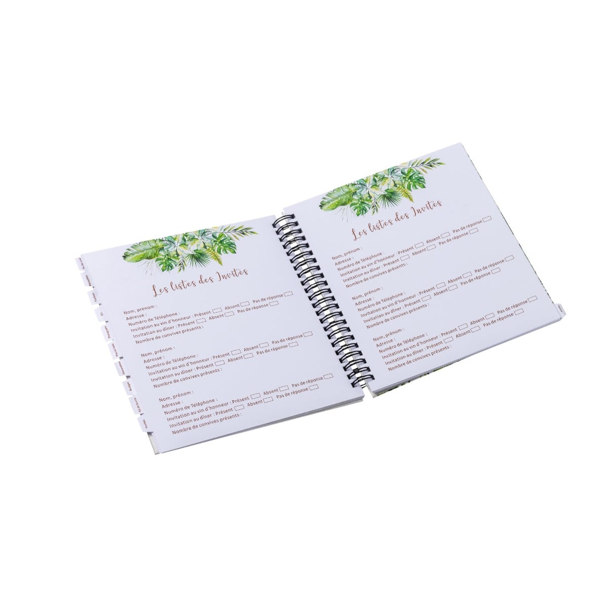 Livre - Mon mariage - Tropical