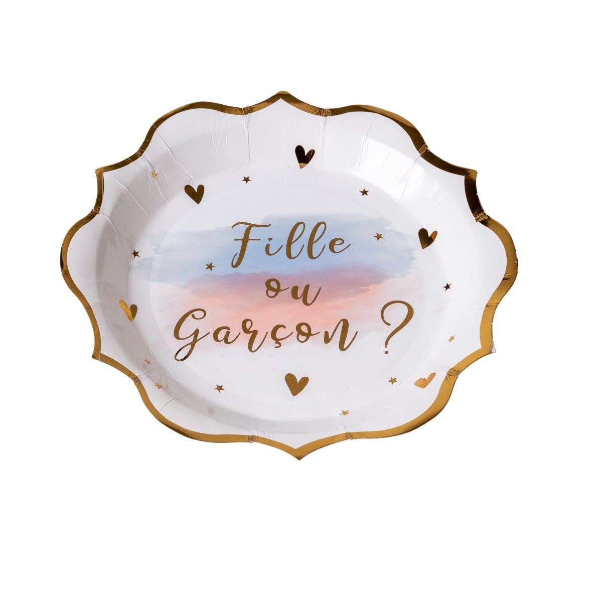 Assiettes Fille ou Garçon (8pcs)