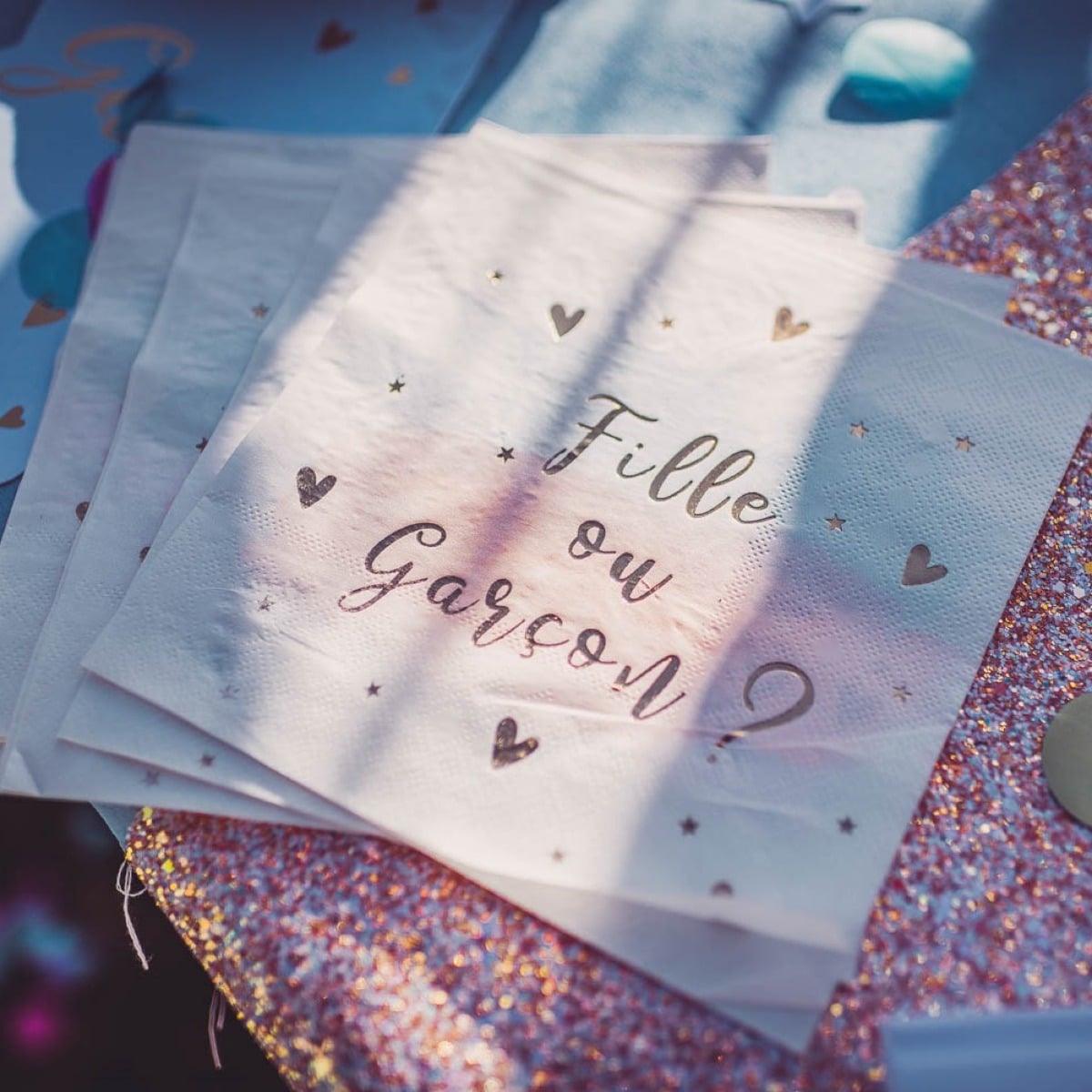 Serviettes - Fille ou Garçon (16pcs)