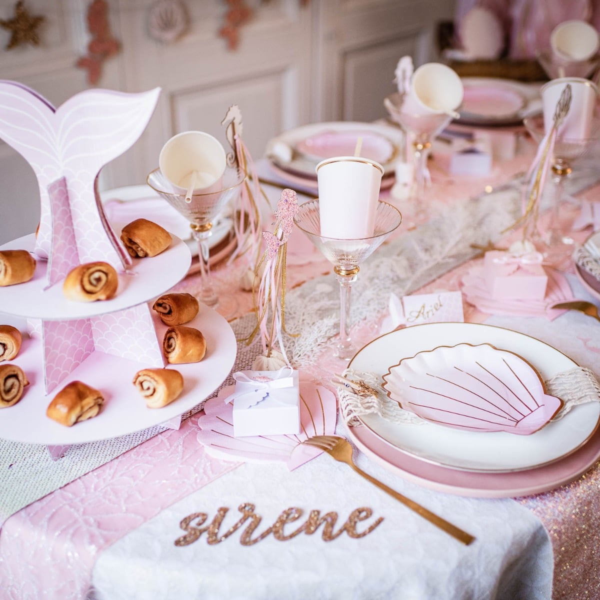 Déco Sirène adhésive
