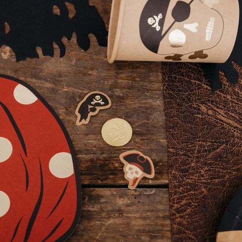 Confettis Pirate en papier (100pcs)