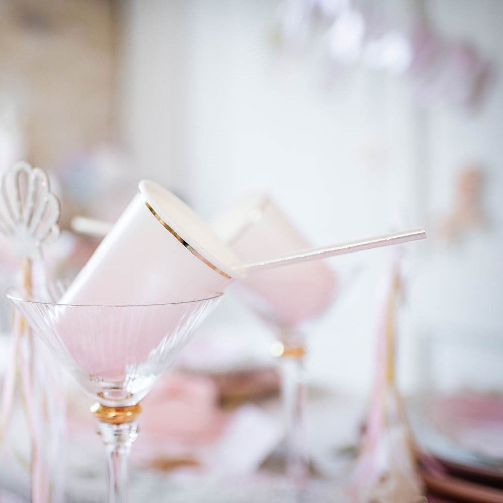 Pailles en papier Irisées (20pcs)