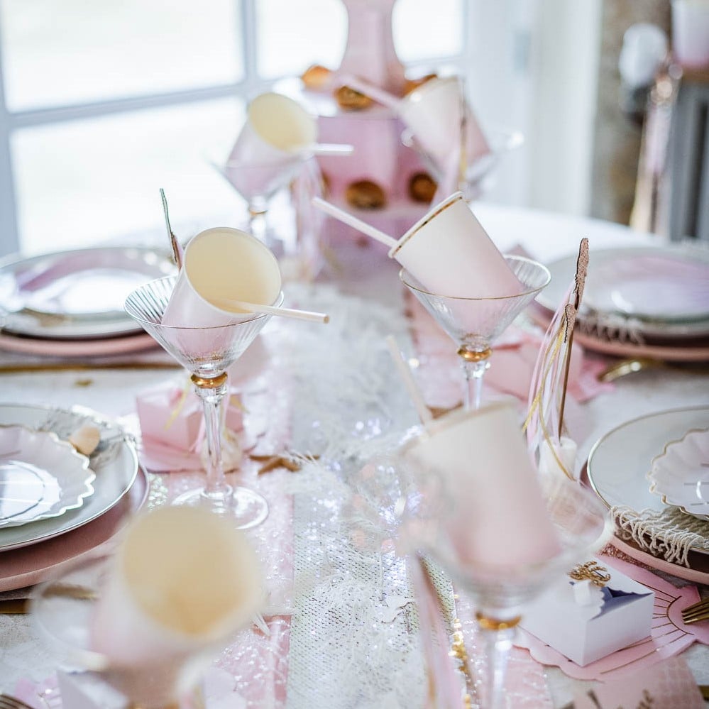 Pailles en papier Irisées (20pcs)