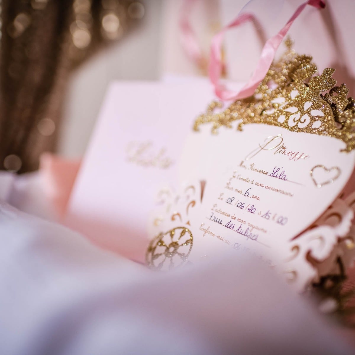 Invitations Princesse (8pcs)