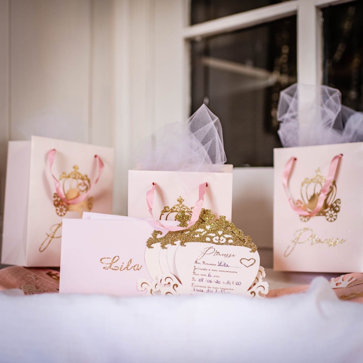 Invitations Princesse (8pcs)