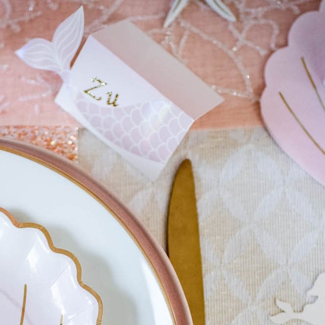 Marque places Sirène (8pcs)