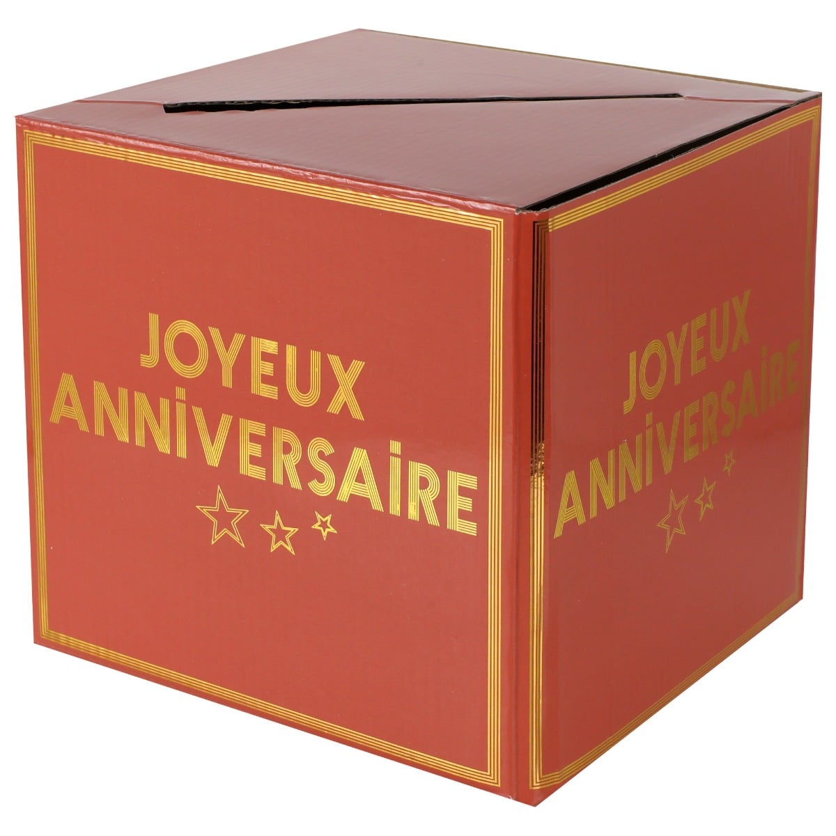 Tirelire Joyeux Anniversaire Star - Terracotta
