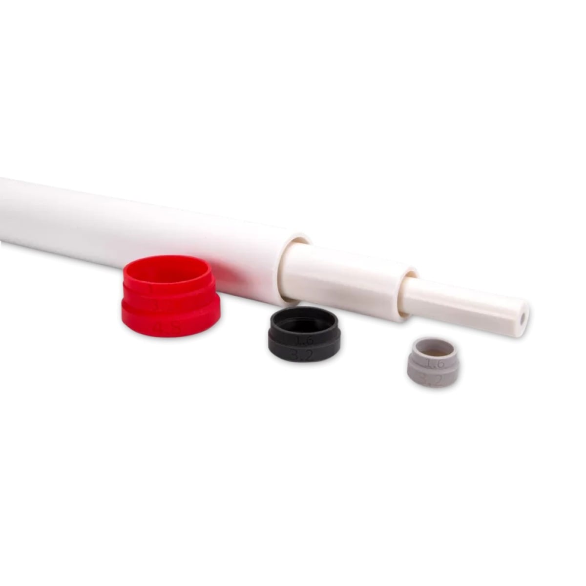 3 Rouleaux à pâtisserie ajustable avec anneaux