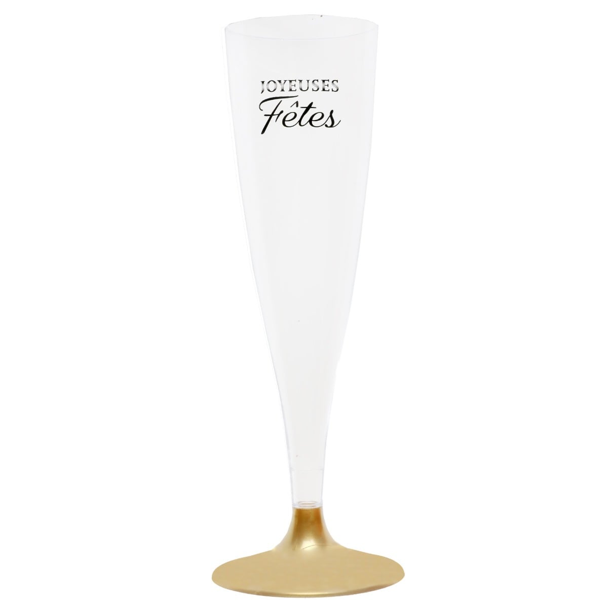 Flûtes Joyeuses Fêtes (6 pièces)