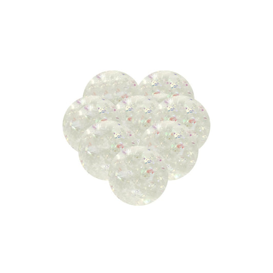 Balles rebondissantes transparentes (8pcs)