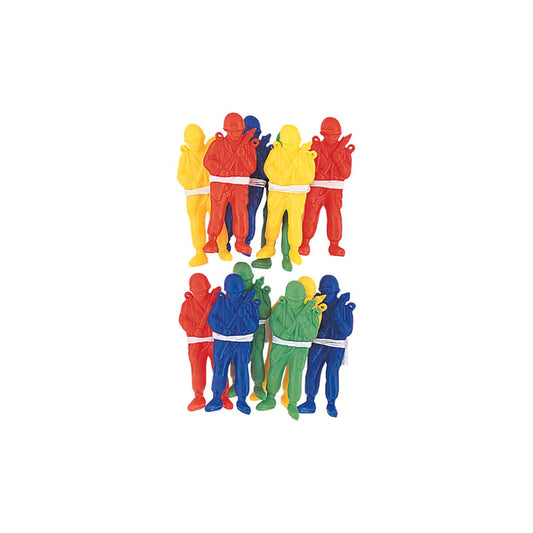 Parachutistes en plastique (12pcs)