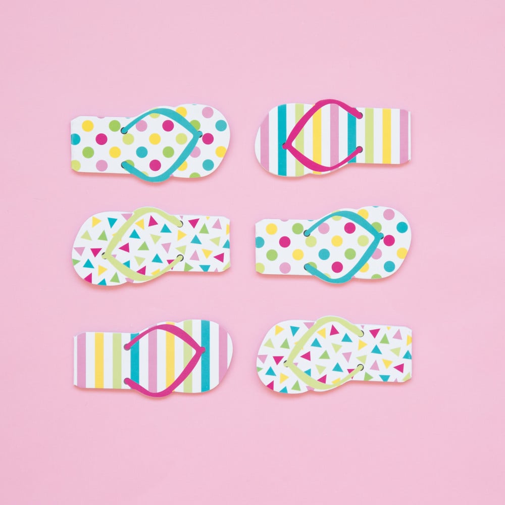 Bloc notes en forme de tong (12pcs)