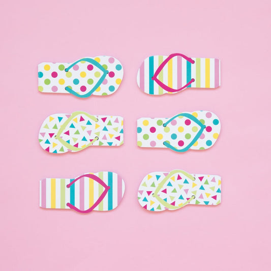 Bloc notes en forme de tong (12pcs)