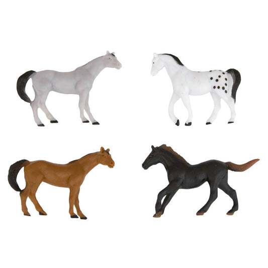 Chevaux en plastique (10pcs)