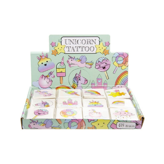 Tatouages Licornes (12pcs)