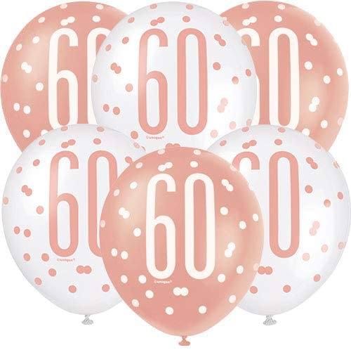 Ballons Age Rosegold 30cm (6pcs)