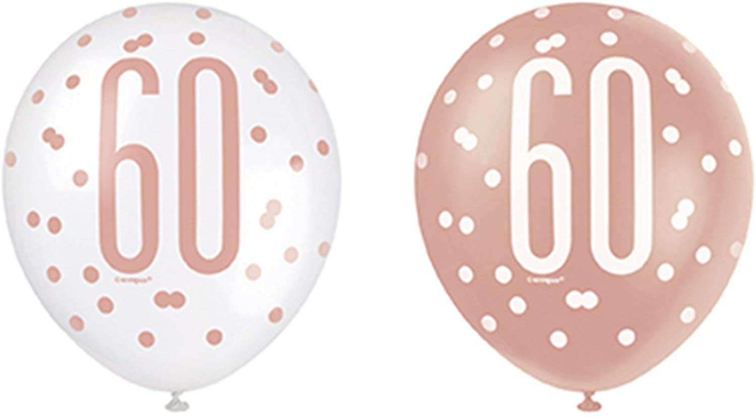 Ballons Age Rosegold 30cm (6pcs)