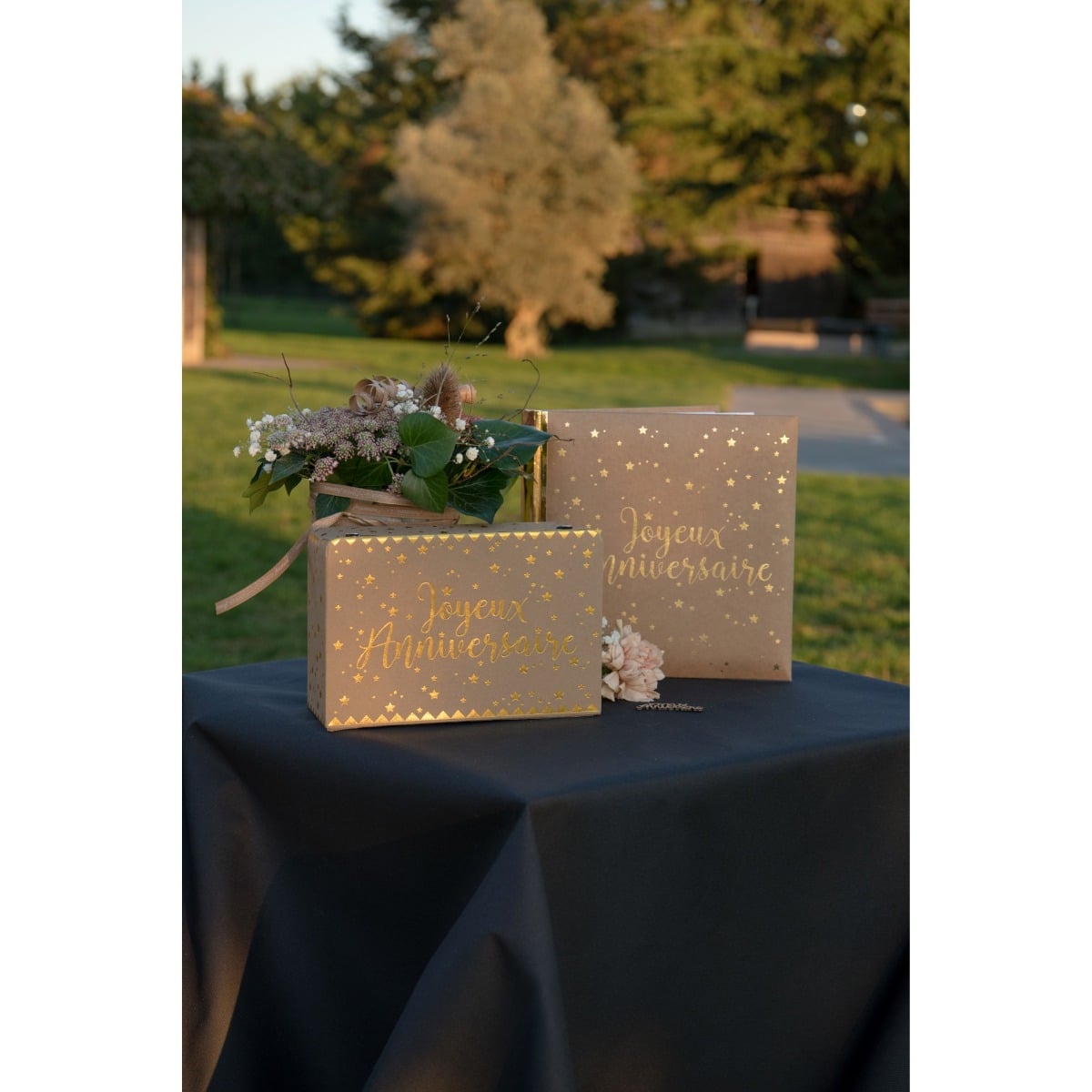 Livre d'Or "Joyeux Anniversaire" Kraft