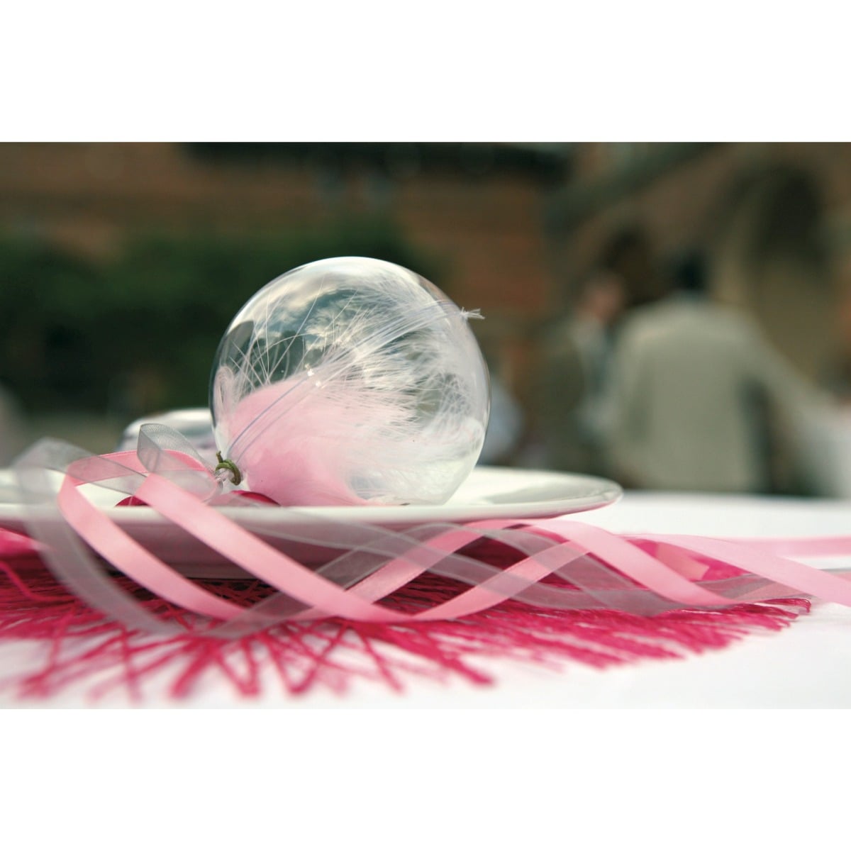 Ruban satin - Rose (25m)