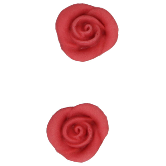 FunCakes Décorations en pâte à sucre roses rouges (6 pièces)