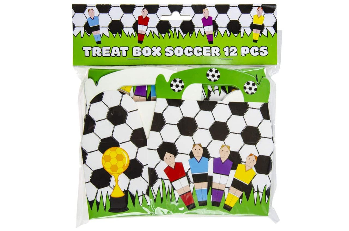 Boîtes à friandises Football (12 pièces)