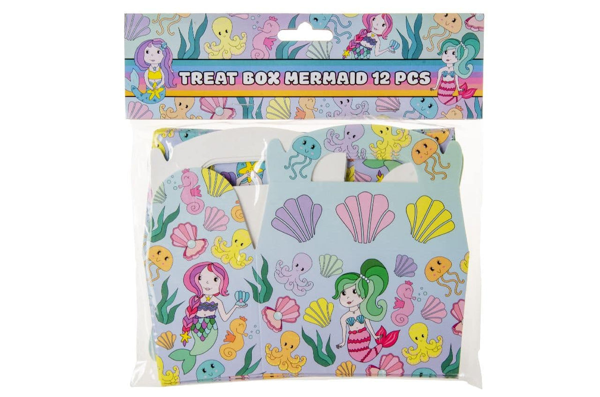 Boîtes à friandises Sirène (12 pièces)