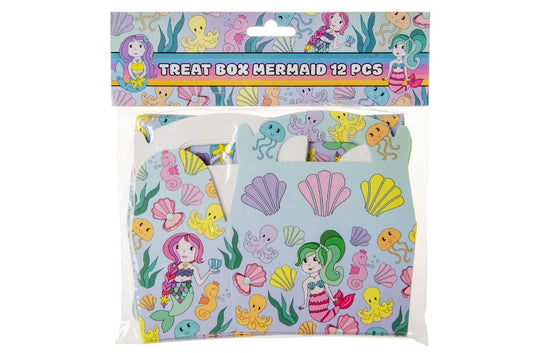 Boîtes à friandises Sirène (12 pièces)