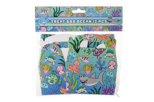 Boîtes à friandises Animaux marins (12 pièces)