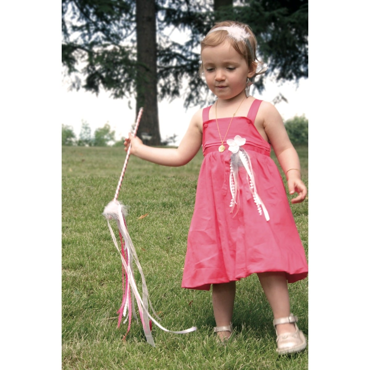 Ruban satin - Rose (25m)