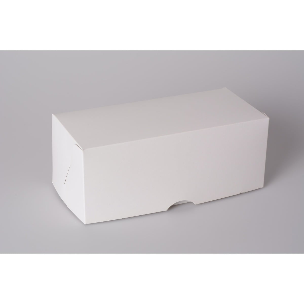 Boîte à bûches blanche, L 25cm x L 12 x H 10.5 cm