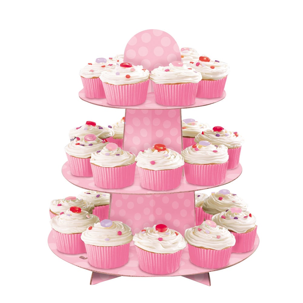 Stand à Cupcakes - Rose