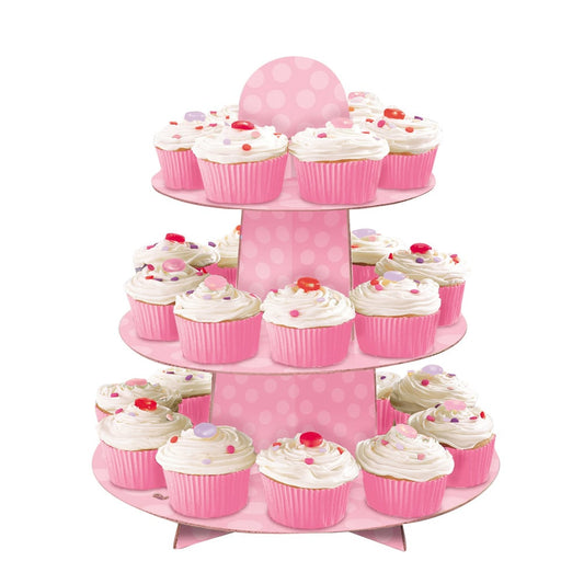 Stand à Cupcakes - Rose