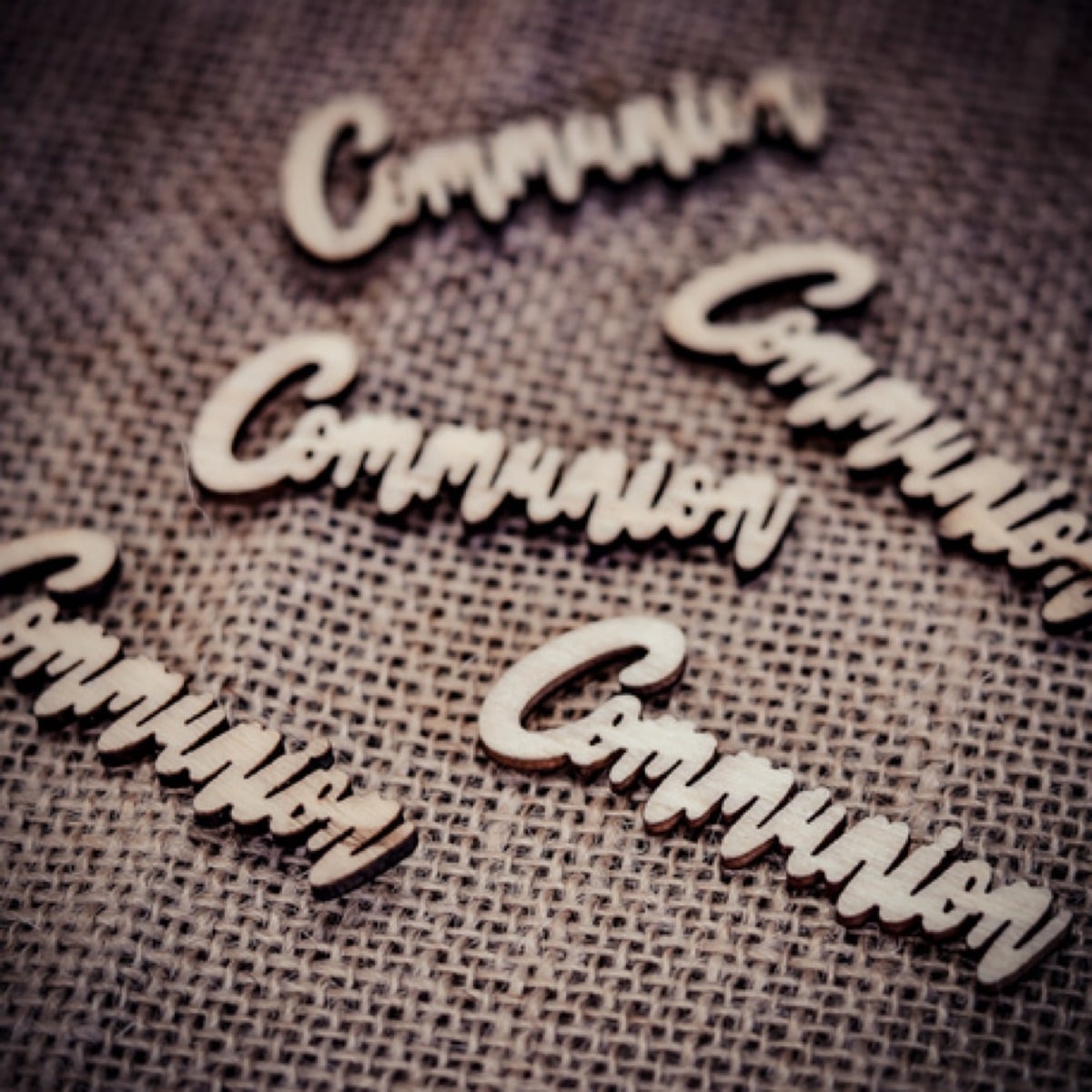 Confetti Communion en bois (5cm)