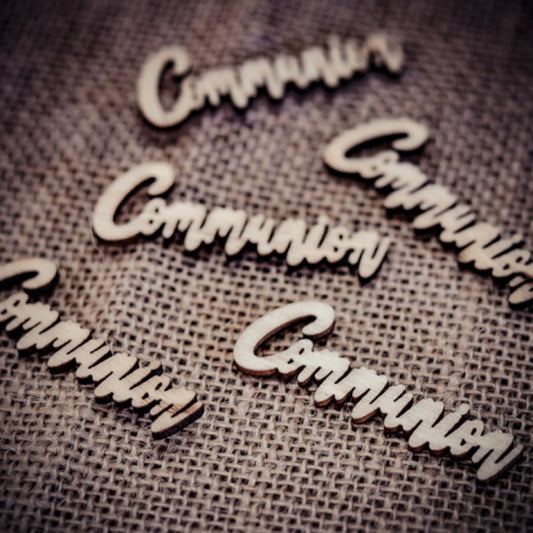 Confetti Communion en bois (5cm)