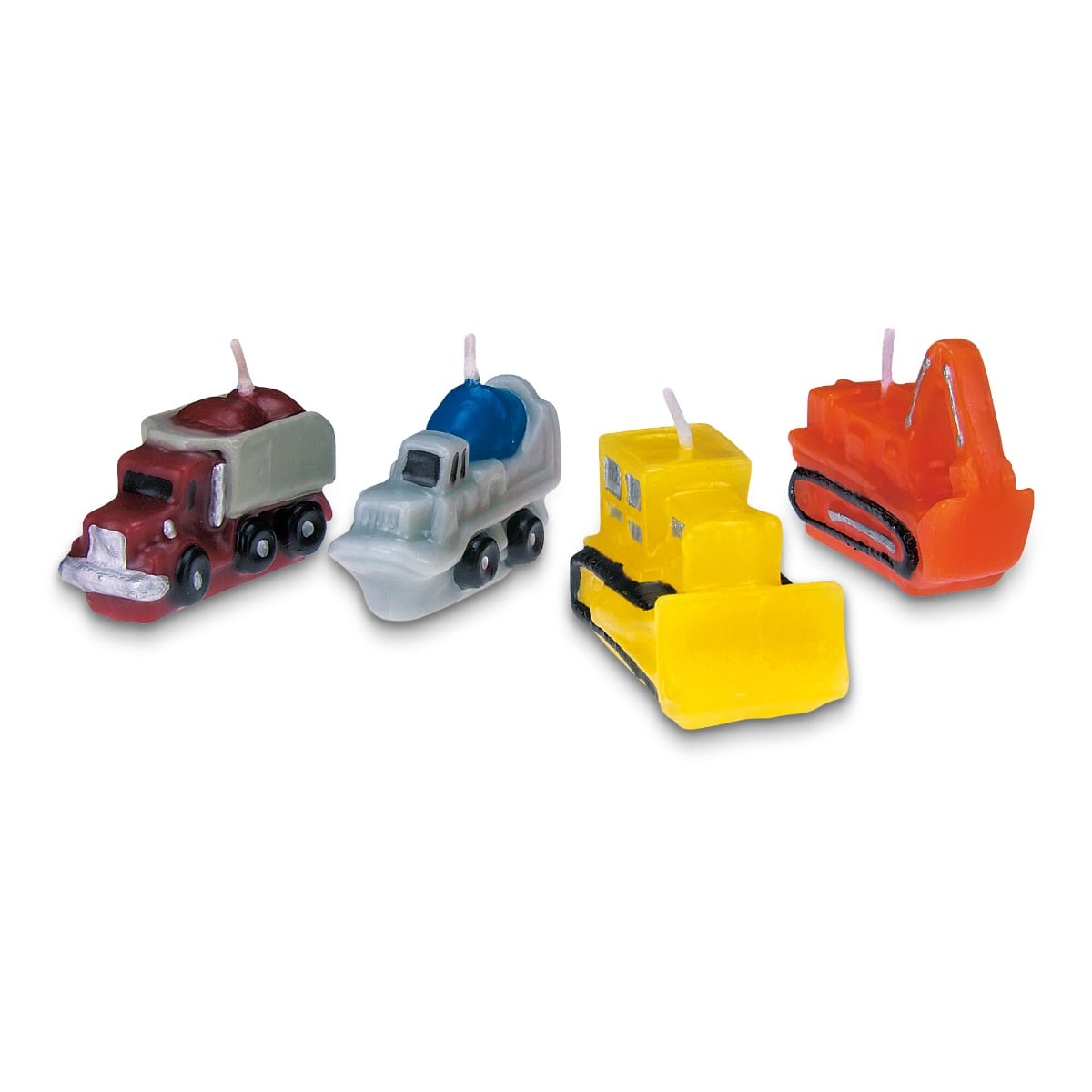 Bougies - Machines de chantier (4pcs)