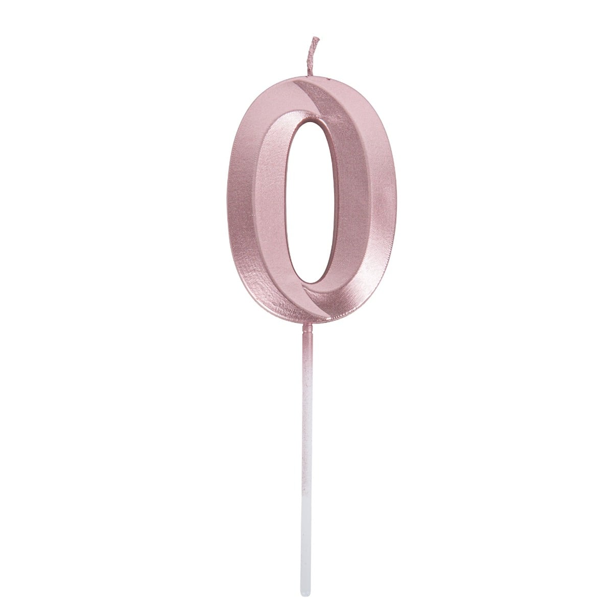 Bougie Chiffre - Rose gold (7cm)