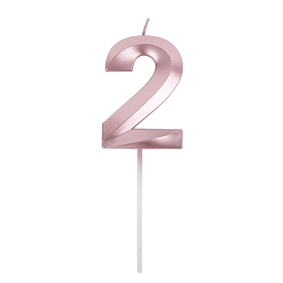 Bougie Chiffre - Rose gold (7cm)